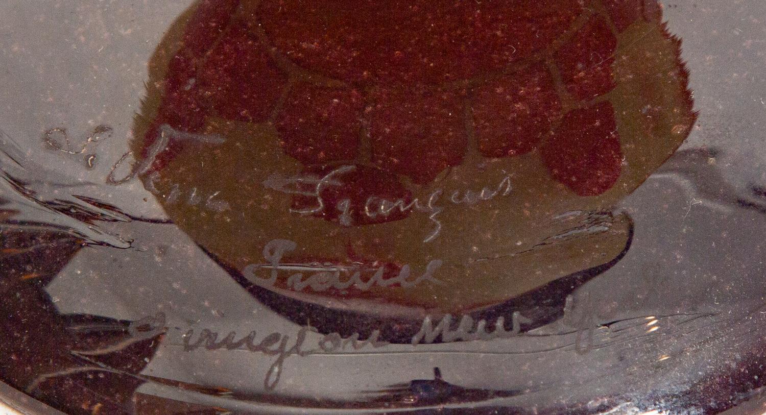 A Le Verre Francais Vase
