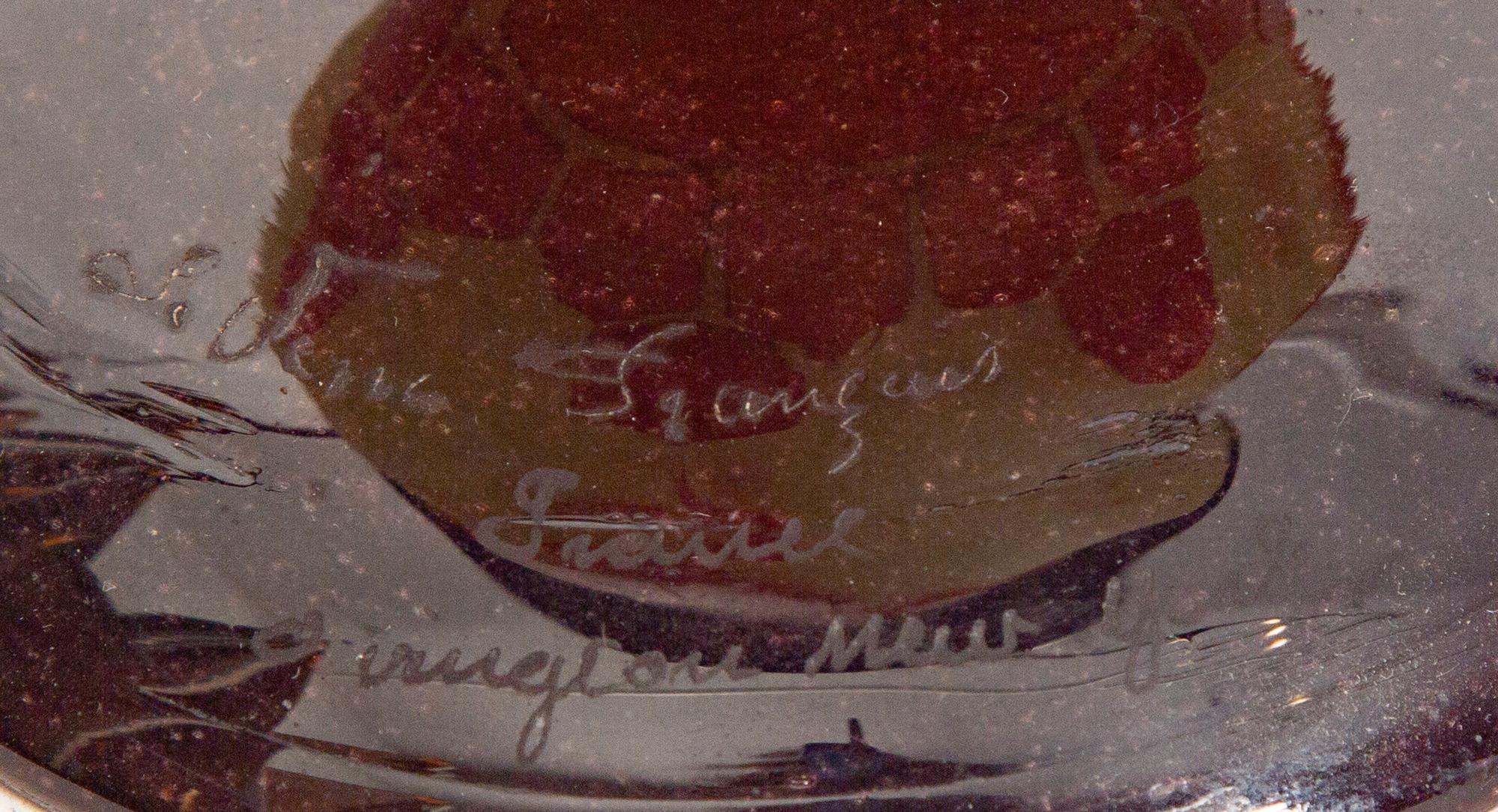 A Le Verre Francais Vase