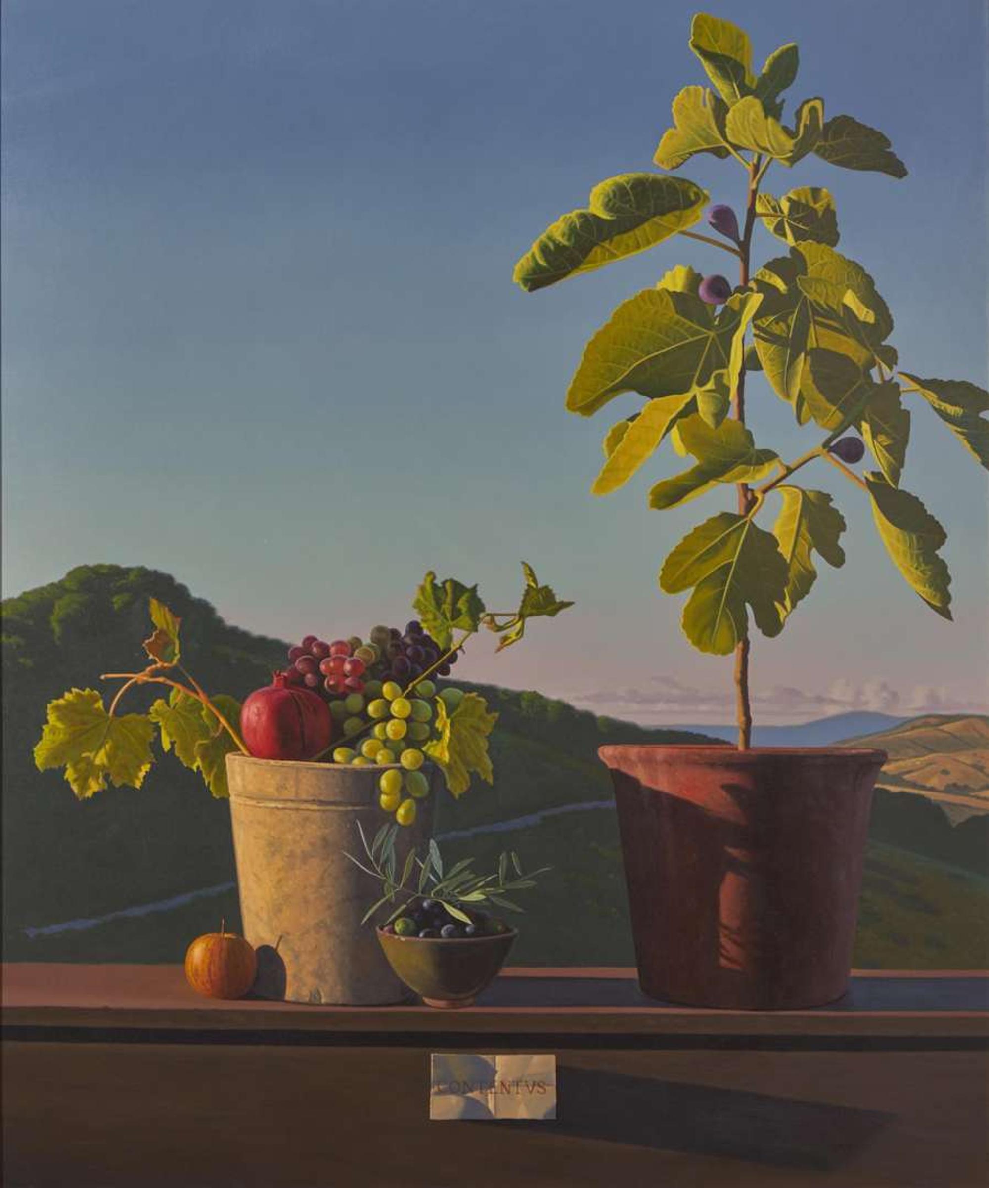 David Ligare (American, b. 1948) - Still Life: Contentus