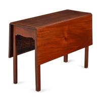 A George III Mahogany Drop-Leaf Table