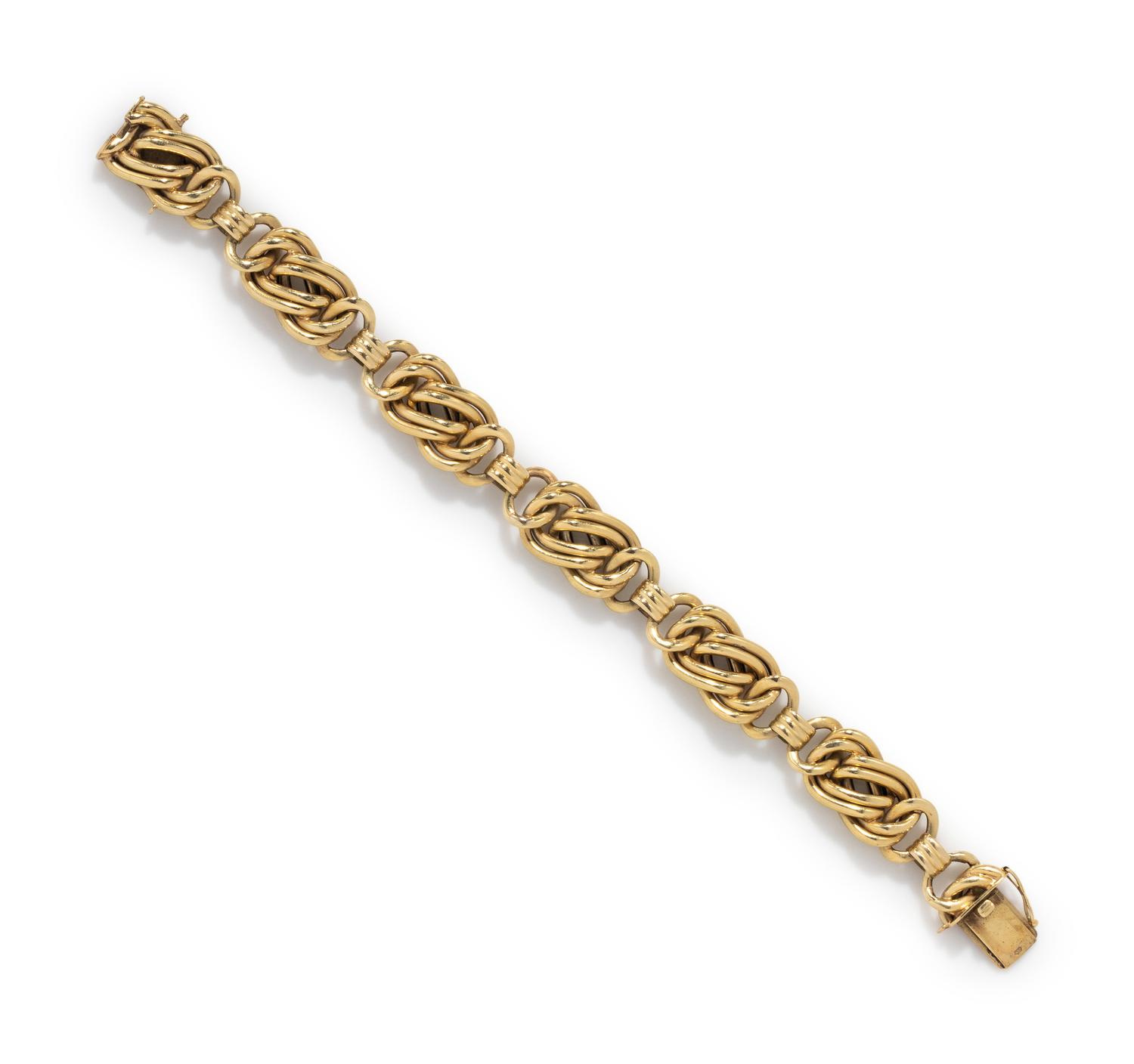 YELLOW GOLD BRACELET