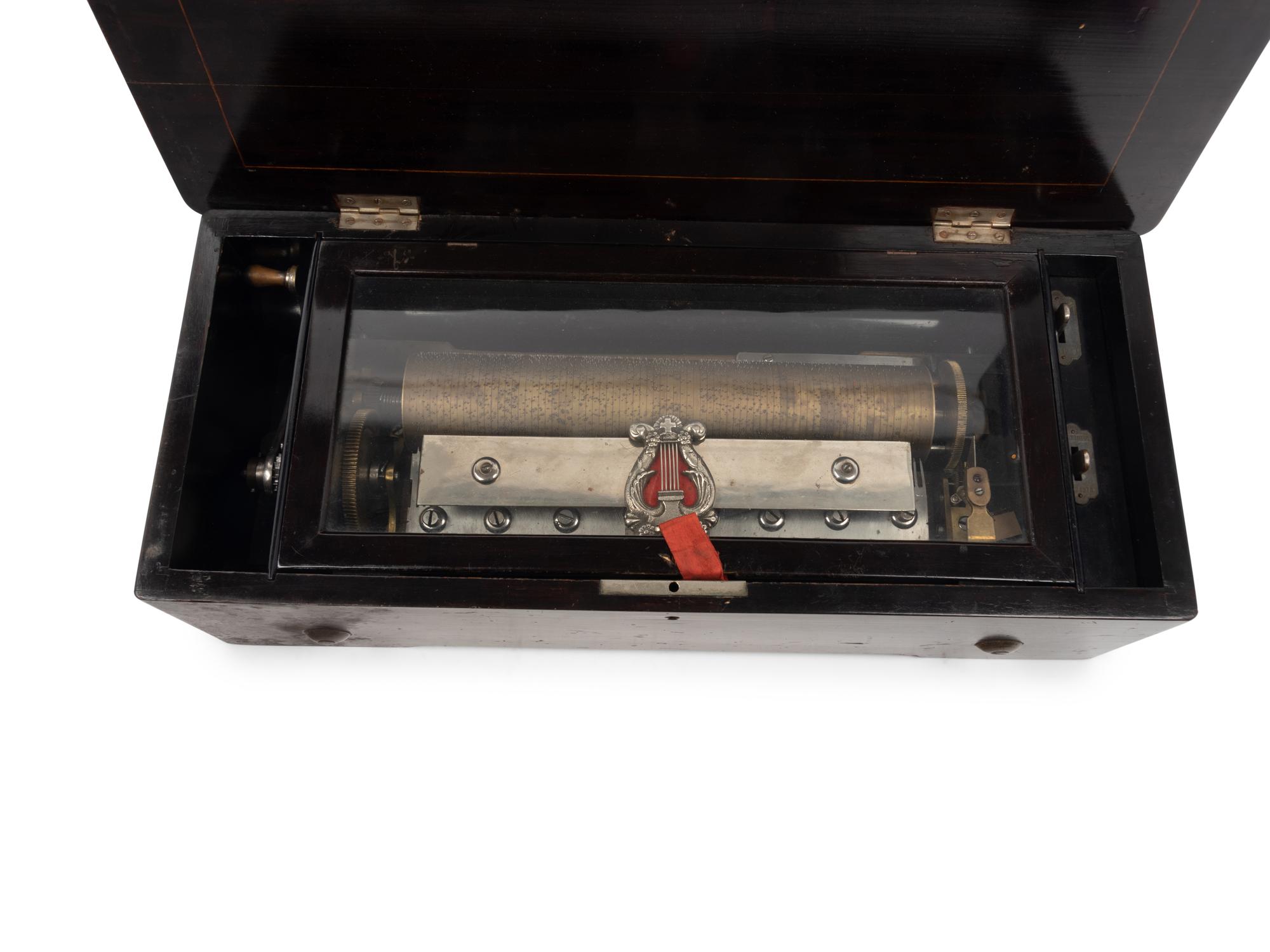 A Continental Cylinder Music Box