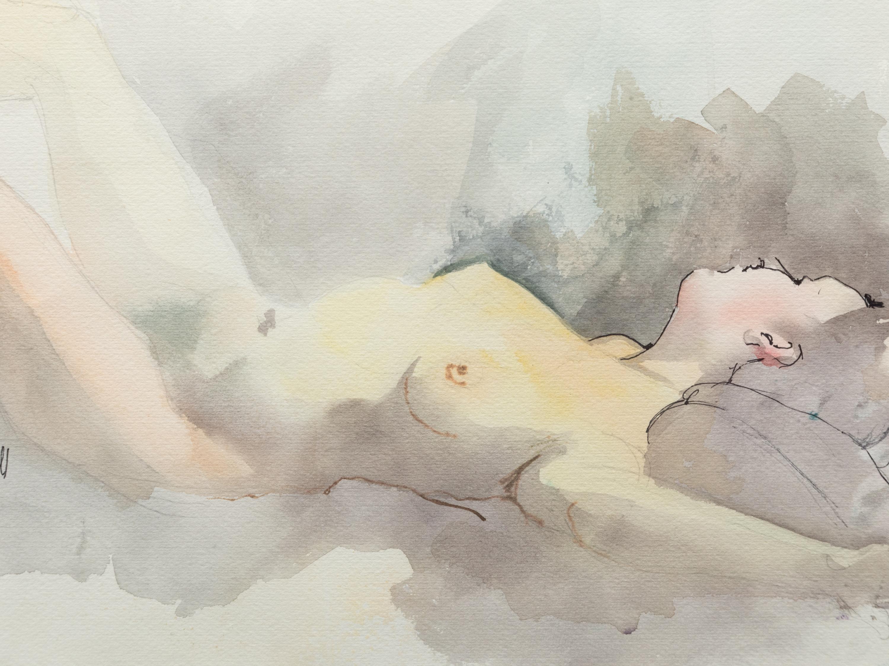 Various Artists Group of Three Figural Studies: