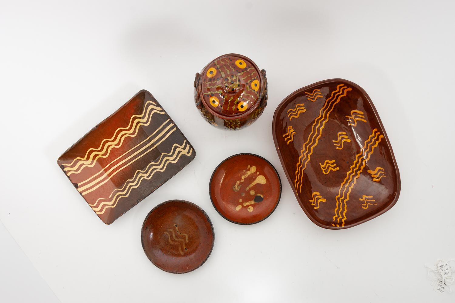 A Group of Pennsylvania Redware