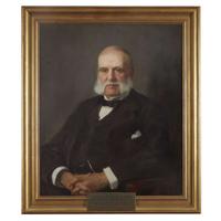 Robert W. Vonnoh (1858-1933) Portrait of John Christian Bullitt (1824-1902)