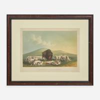 George Catlin (American, 1796-1872) Catlin's North American Indian Portfolio: Hunting Scenes and Amusements of the Rocky Mountains and Prairies of America