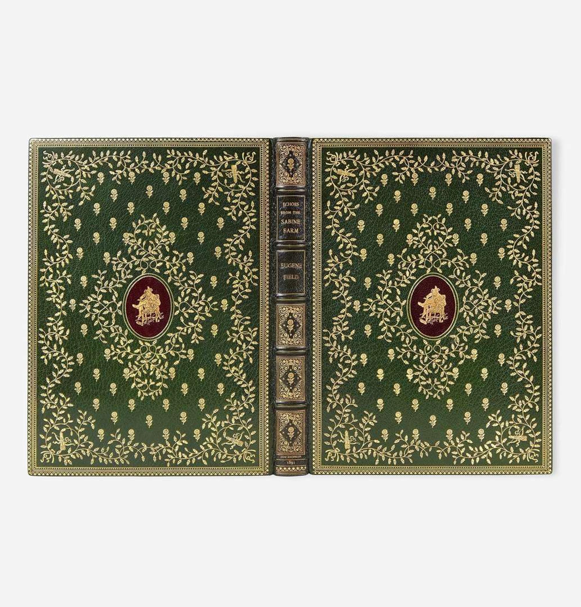 [Fine Bindings] [Club Bindery] Field, Eugene Echoes from the Sabine Farm