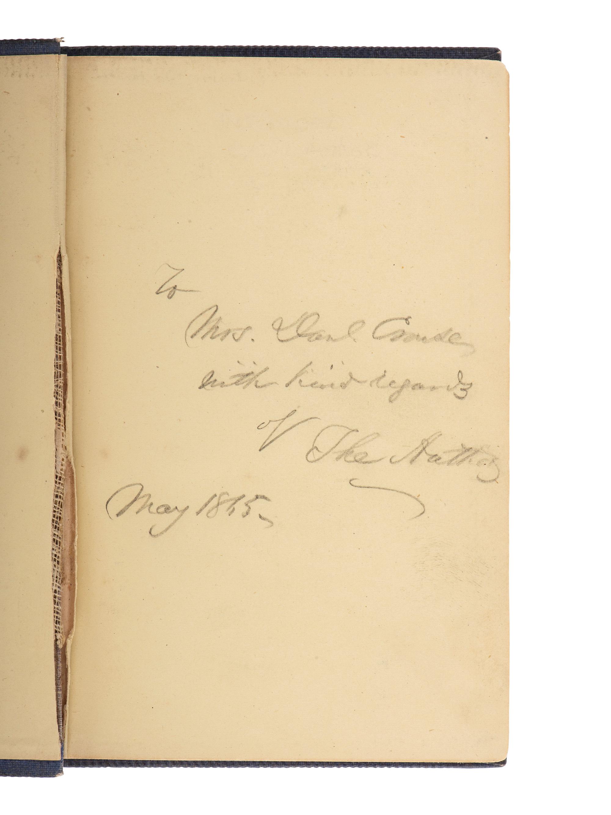 [CIVIL WAR]. 2 memorial books for fallen officers, Frazer Augustus Stearns & William Kirkland Bacon.