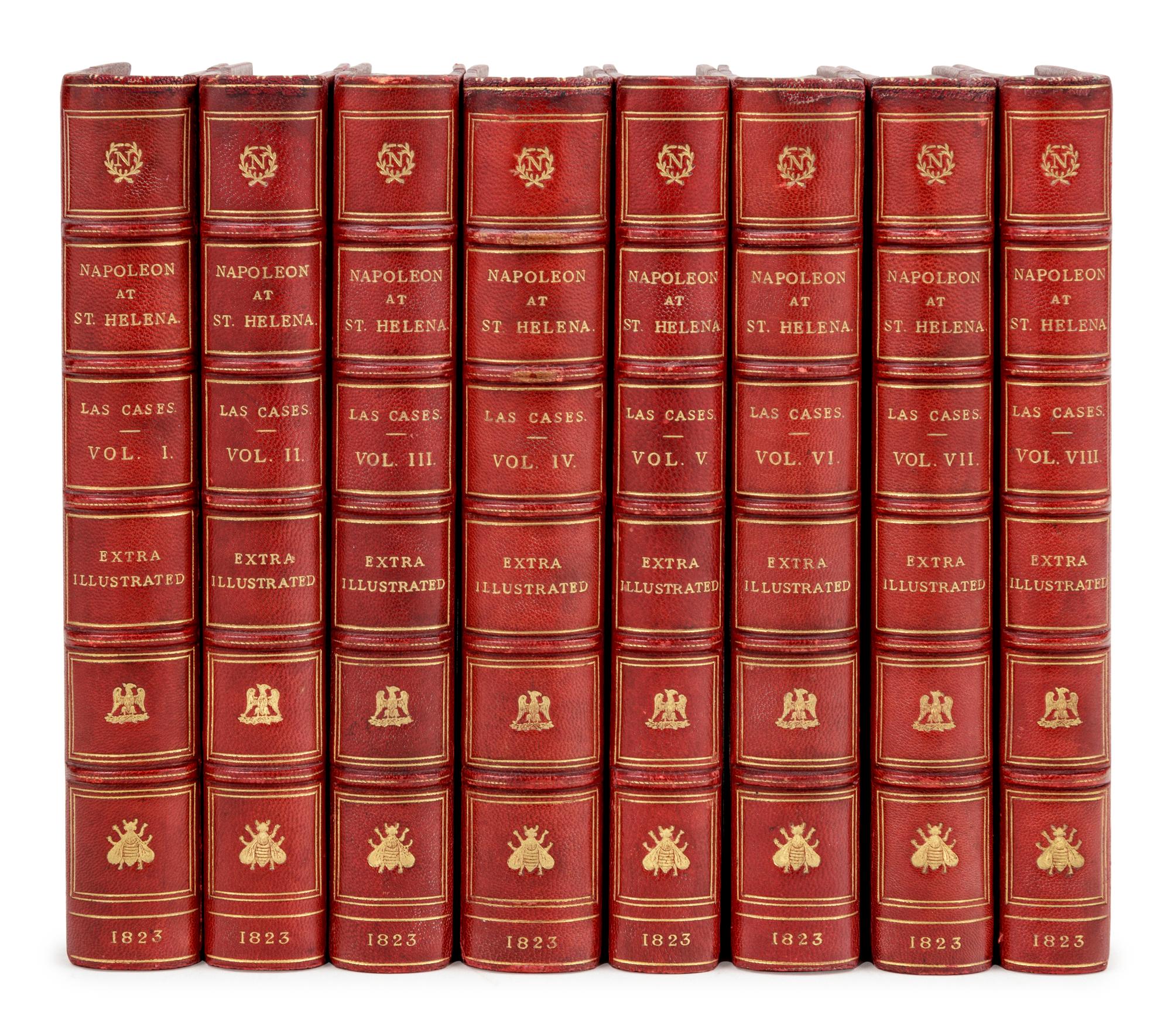 [NAPOLEON]. LAS CASES, Emmanuel, Marquis de (1766-1842). Memorial de Sainte Helene. Journal of the Private Life...of the Emperor Napoleon at St. Helena . London: Henry Colburn, 1823.
