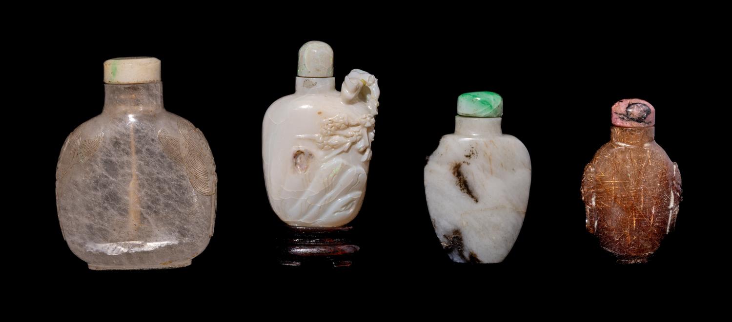 Four Chinese Snuff Bottles