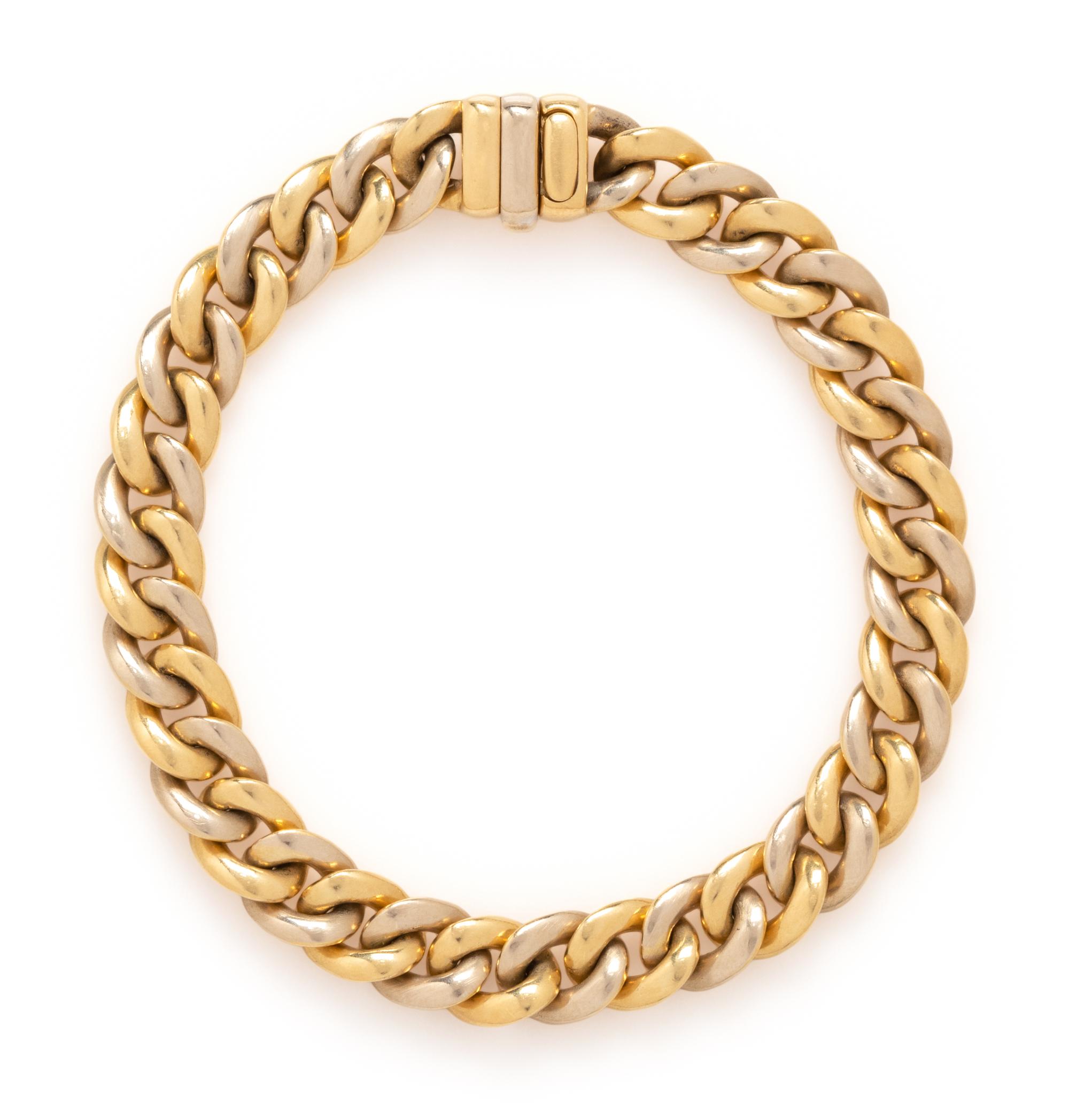 BICOLOR GOLD BRACELET