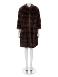 Bergdorf Goodman Sable Coat & Two Sable Collars, 1953
