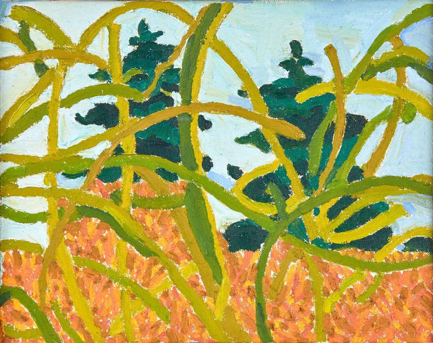 Lynne Drexler (American, 1928-1999) - Fence Grass