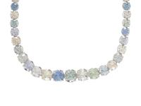 MULTICOLORED SAPPHIRE NECKLACE