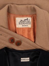 Two Hermès Cashmere Coats, 1980-2000s