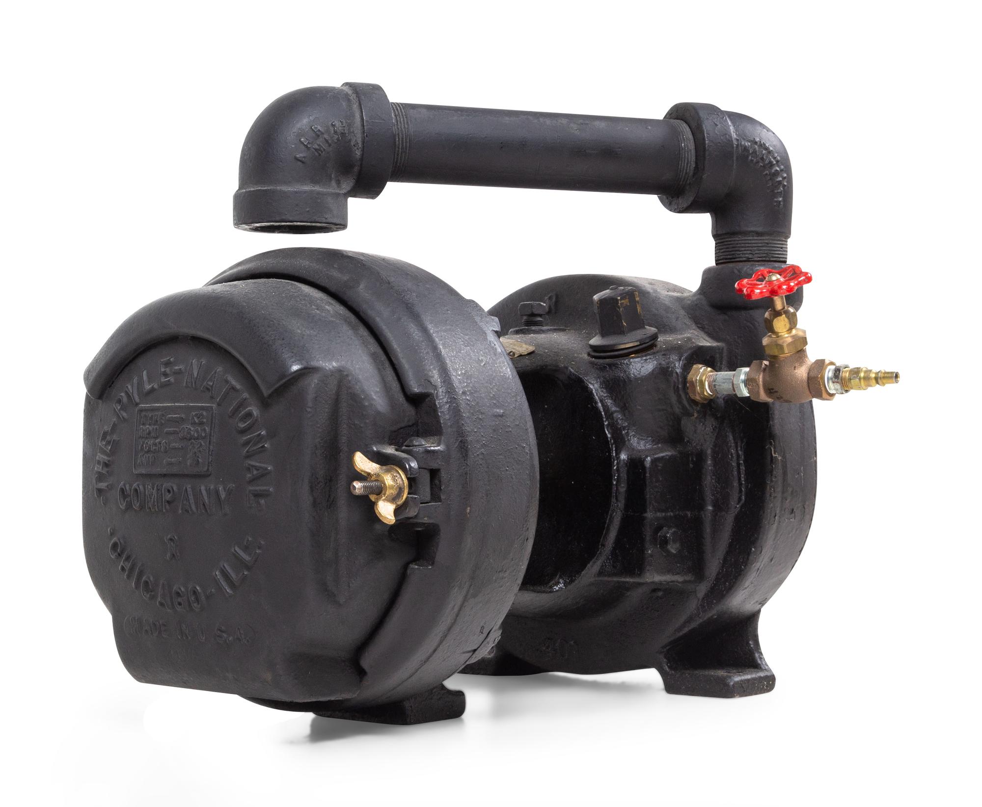 A Painted Metal Pyle National Company Type: K2 Locomotive Steam Turbine