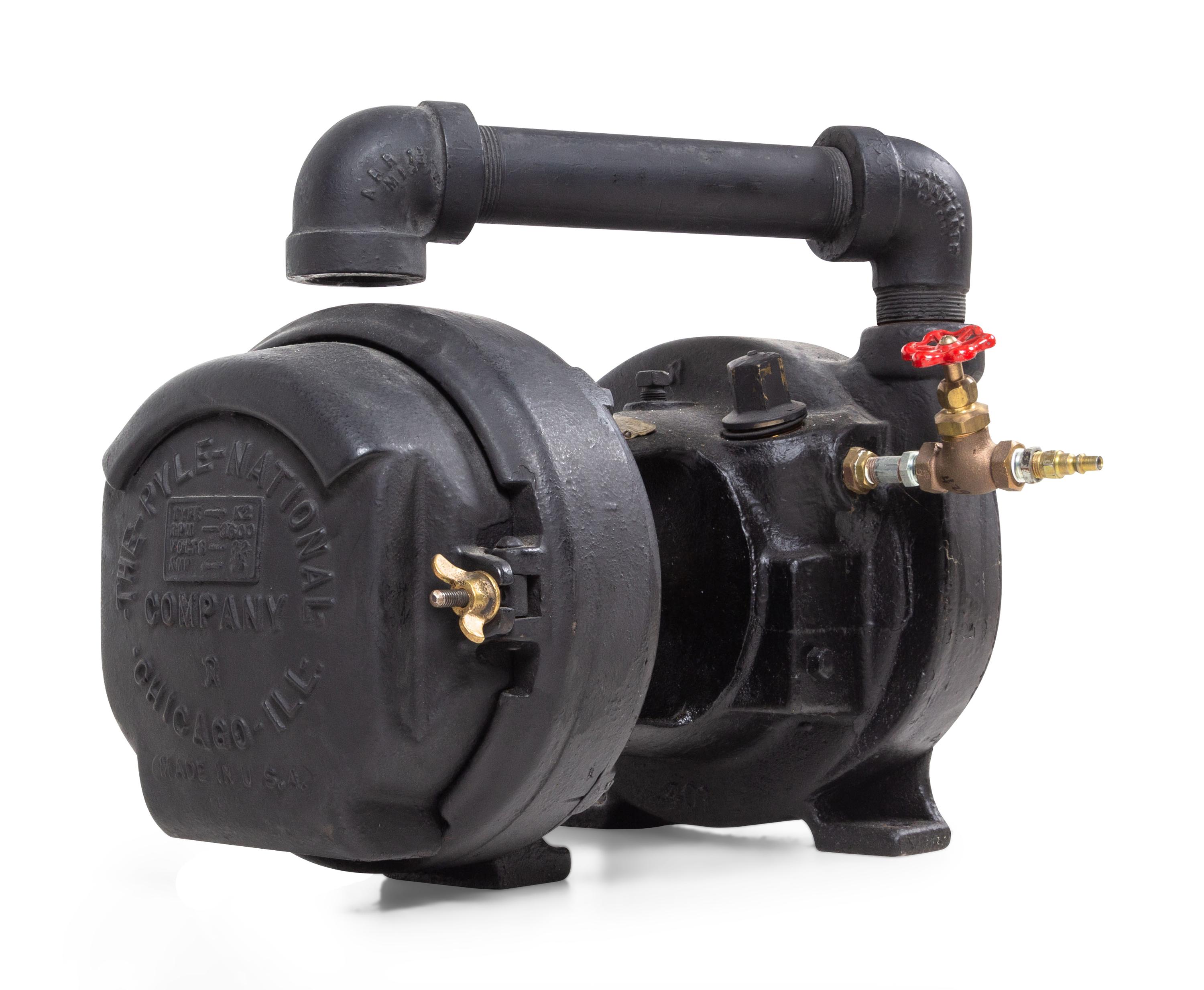 A Painted Metal Pyle National Company Type: K2 Locomotive Steam Turbine