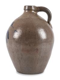 An Ohio Two Gallon Cobalt Decorated Stoneware Jug