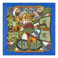 Hermès, Four Silk Scarves 90