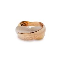 CARTIER, TRICOLOR GOLD 'TRINITY' RING