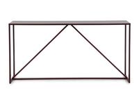 A Coated Steel Console Table Retailed by Blu Dot