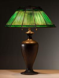 Linenfold Table Lamp