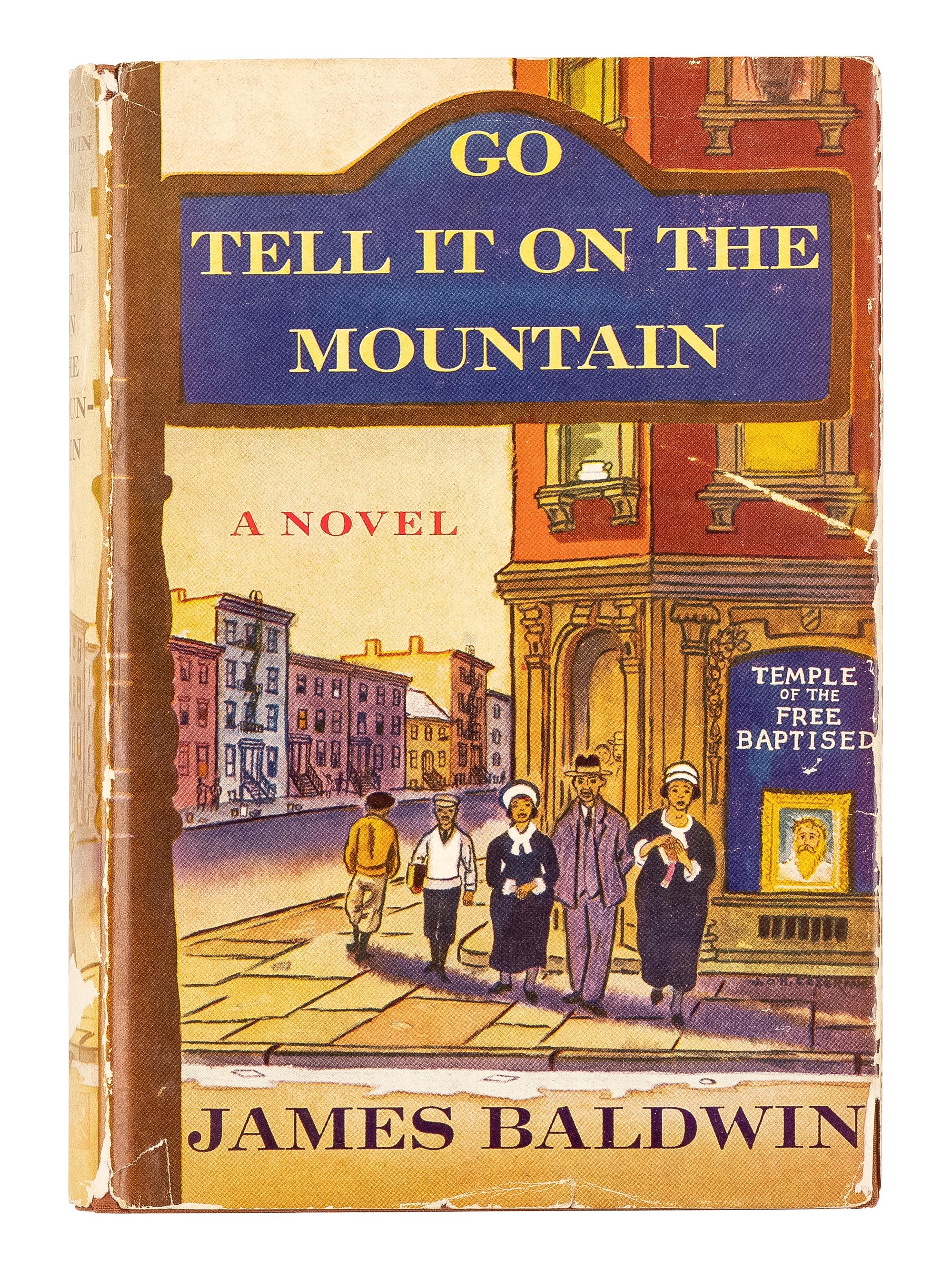 [AFRICAN AMERICANA]. BALDWIN. Go Tell it on the Mountain . New York: Alfred A. Knopf, 1953.