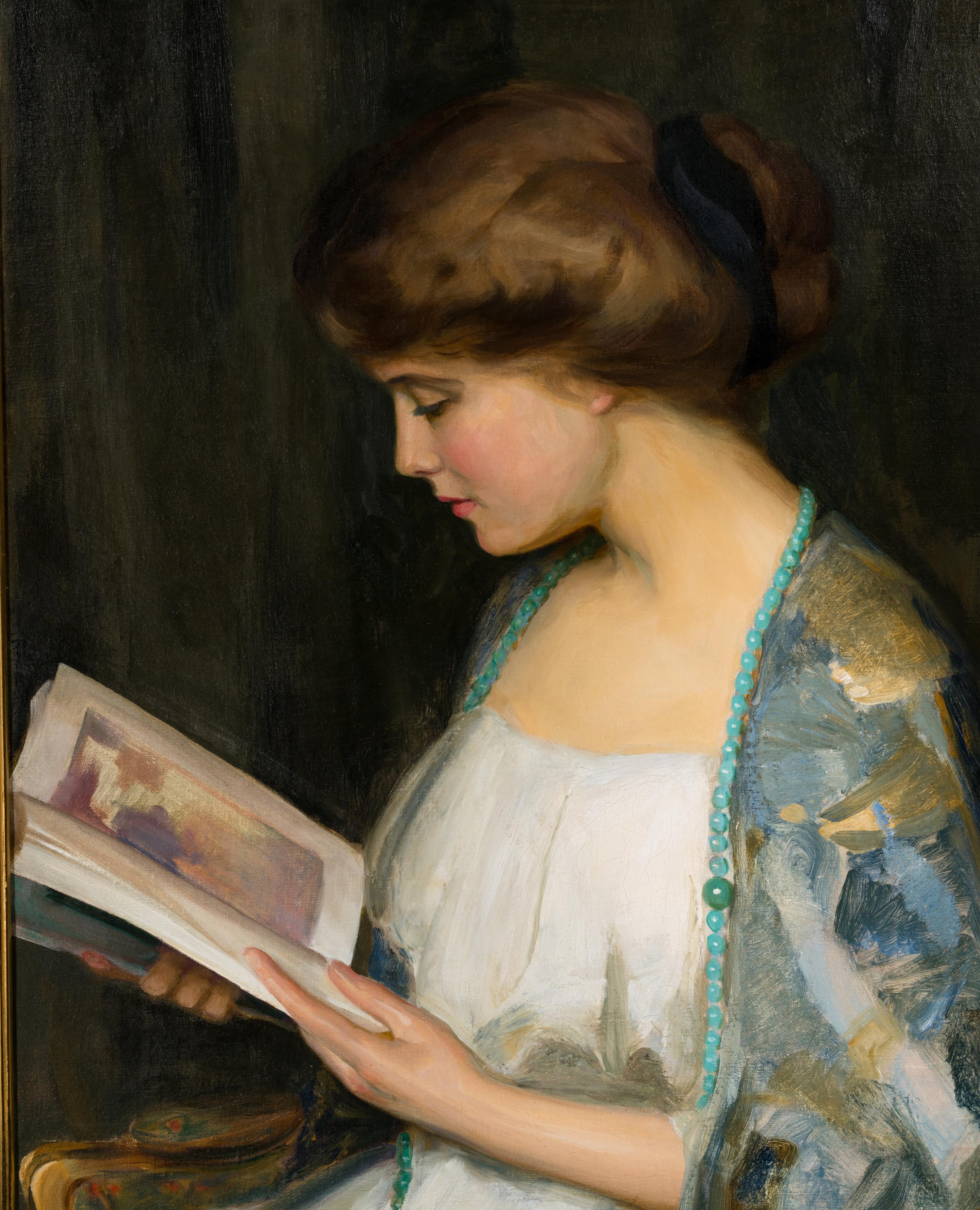 Lady Reading in an Interior , 1908