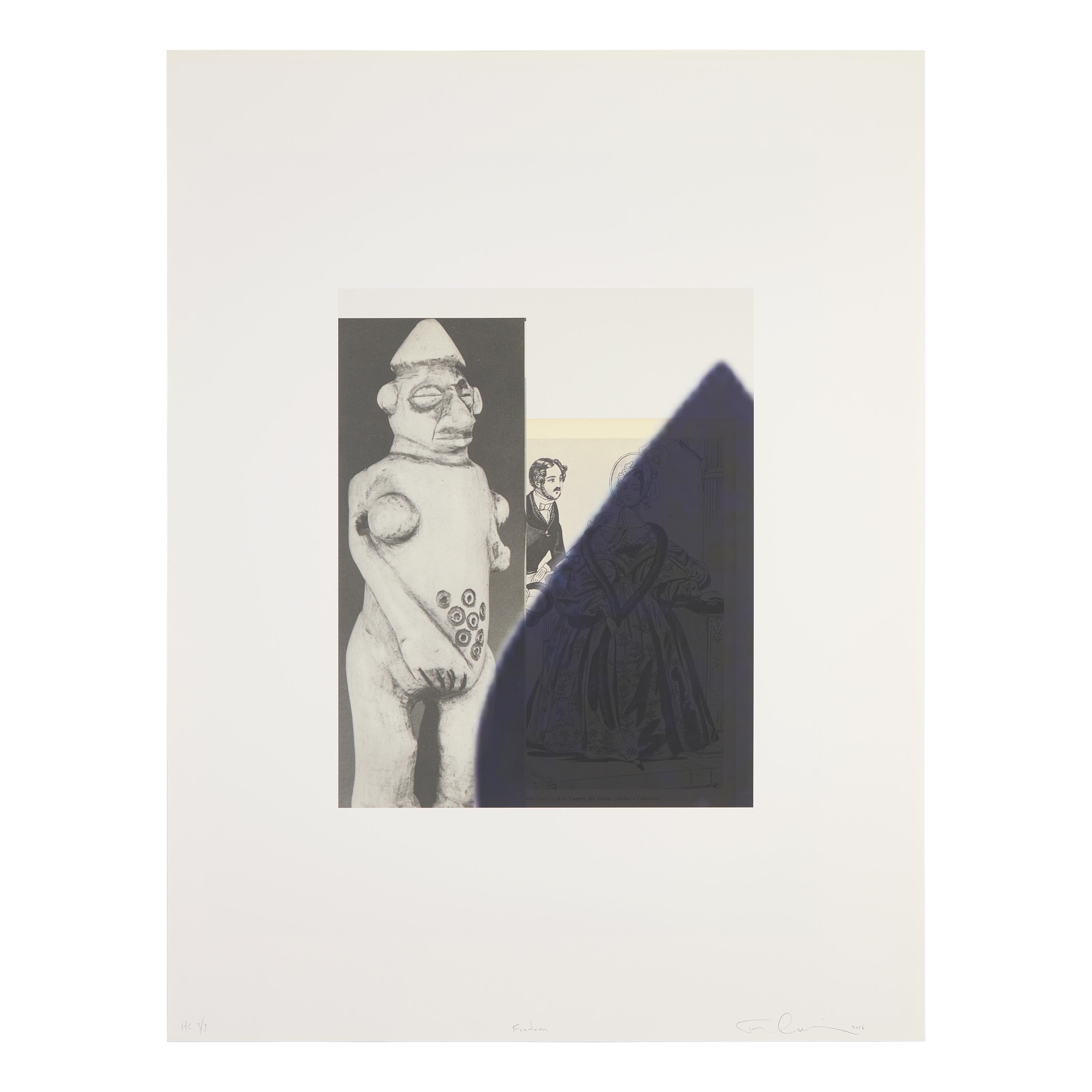 Fred Wilson (American, b. 1954) — The Queen of Spades Suite (the complete set of three), 2016