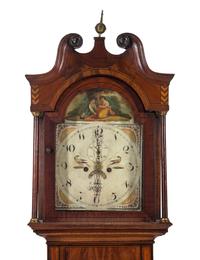 A George Ill Mahogany Tall Case Clock