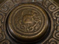 Zodiac Match Holder and Inkwell
