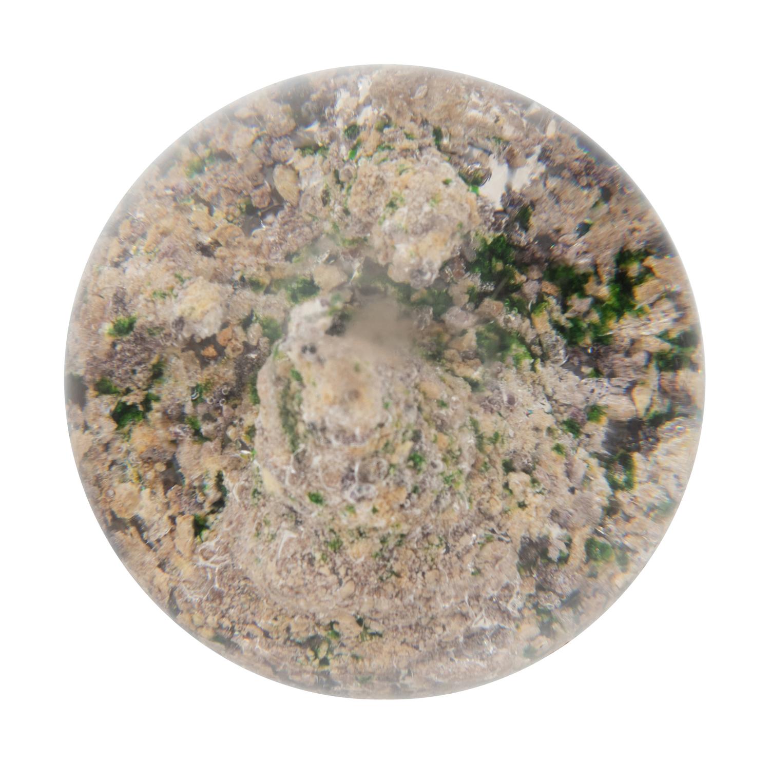 A Sand Dune Glass Paperweight