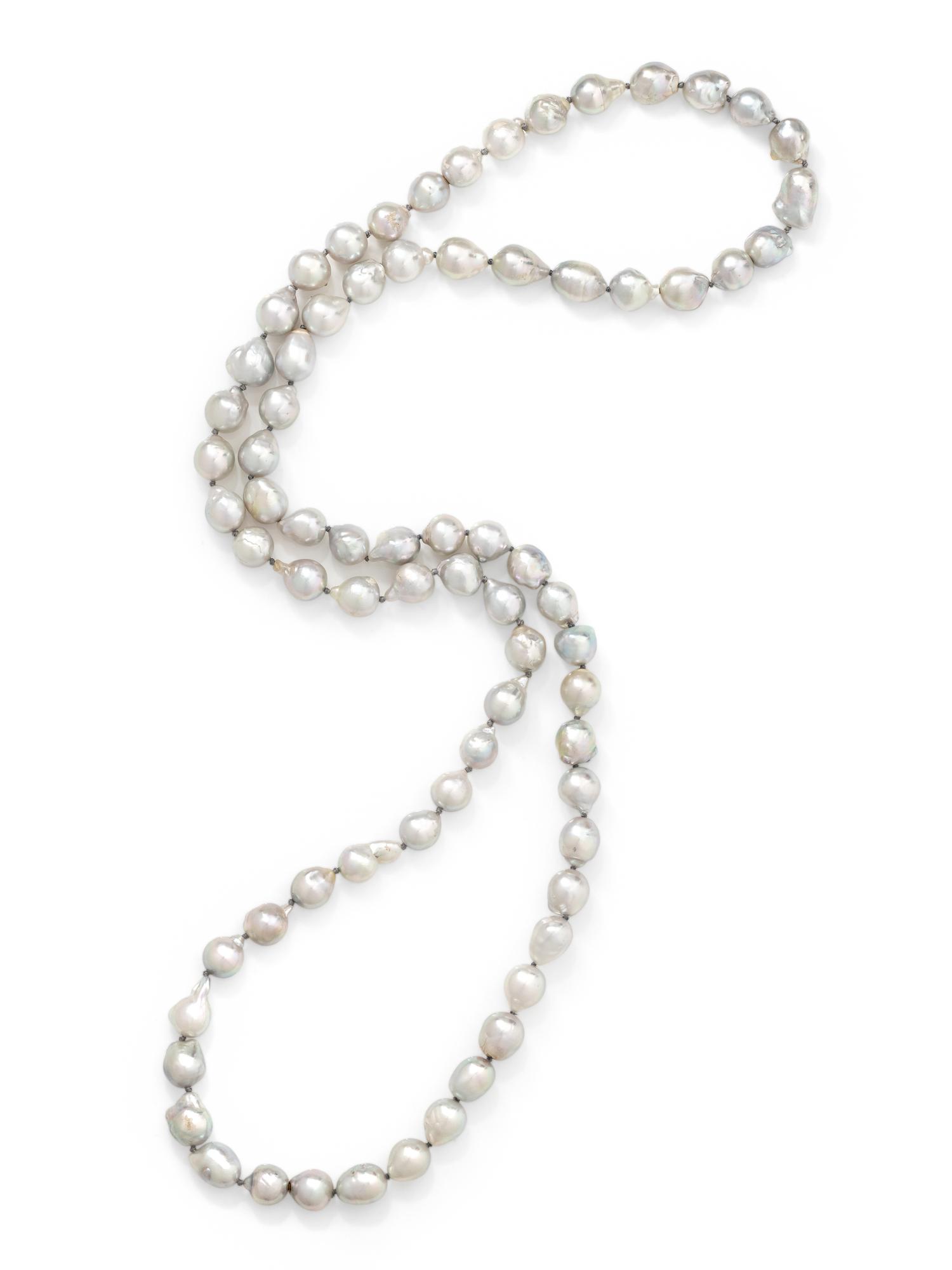 CULTURED BAROQUE PEARL NECKLACE