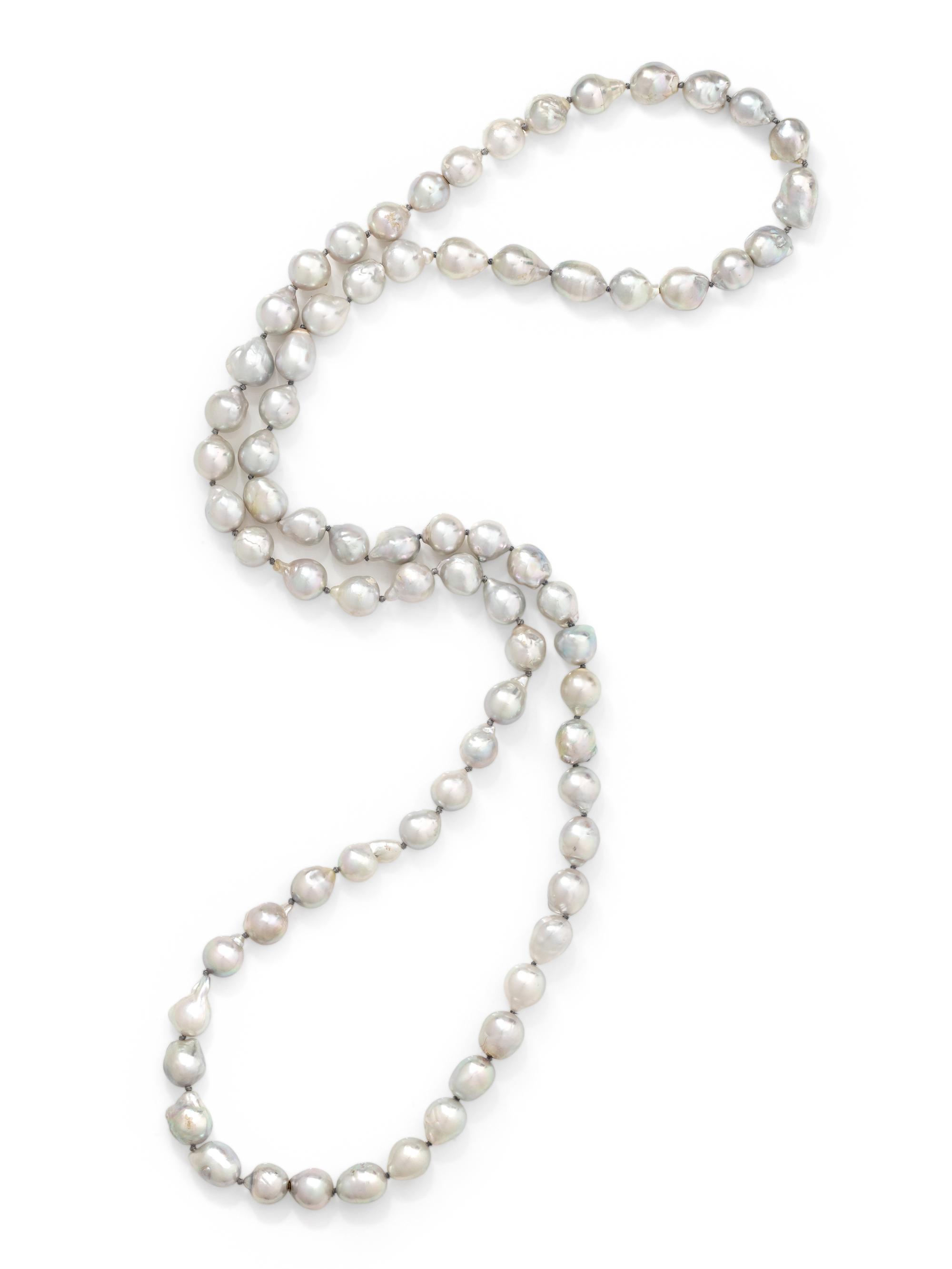 CULTURED BAROQUE PEARL NECKLACE