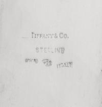 A Tiffany and Co. Italian Silver Serving Dish