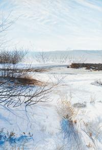 Double Image-Dunes in Winter , 1972