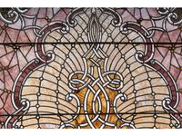 Victorian Leaded Glass Window American stained leaded glass…
