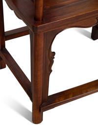 A Pair of Chinese Hardwood Chairs