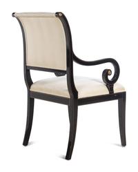 A Set of Eight Kindel Ebonized Dining Chairs