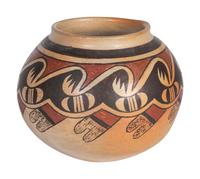 Pottery Bowl, with Migration Pattern