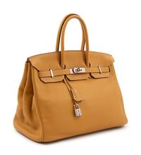 Hermès Natural Sable Clemence Birkin Handbag, 2008