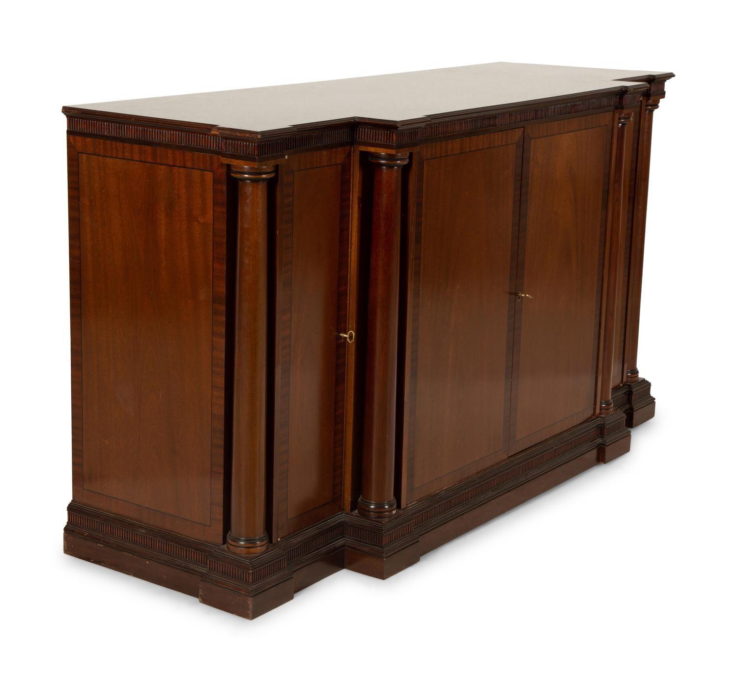 A Regency Style Mahogany Sideboard
