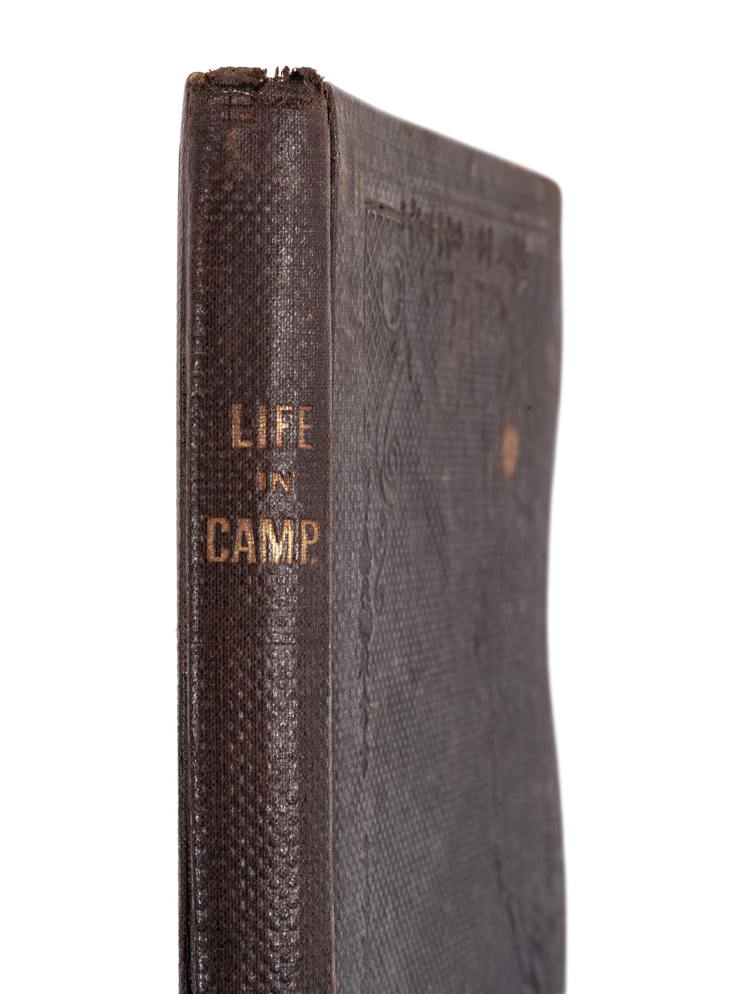 WILLIAMS, John C. Life in Camp: A History of the Nine Months' Service of the Fourteenth Vermont Regiment. Claremont, NH: Claremont Manufacturing Company, 1864.