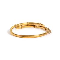 YELLOW GOLD BANGLE BRACELET