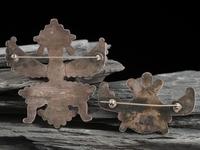 Zuni Mosaic Inlay Pins/Brooches
