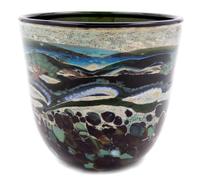 John Nygren, (American, b. 1940), Untitled Landscape Bowl, 1978