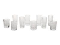 A Set of Ten Baccarat Harmonie Glasses
