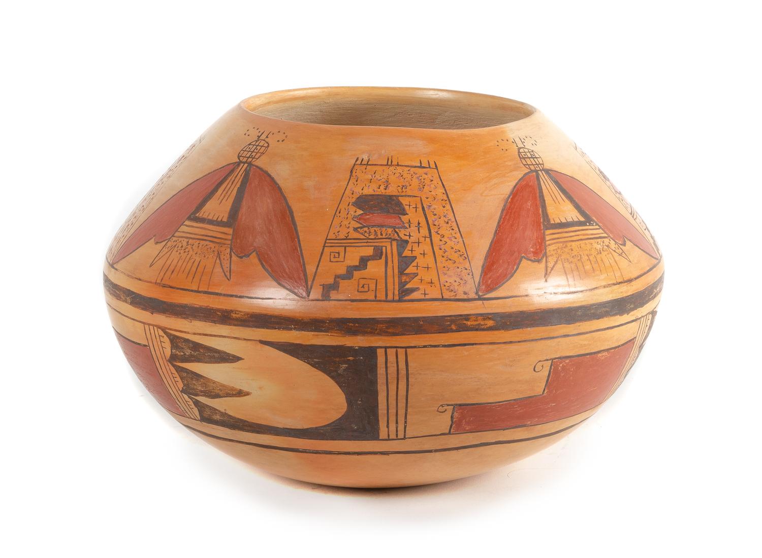 Mark Tahbo Height 6 3/4 x 10 1/2 inches — (Hopi, 1958-2017)