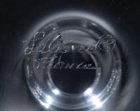 A Set of Eleven Lalique Angel Flutes