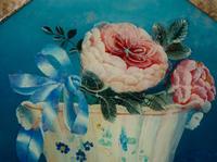 Three Italian Reverse Paintings on Glass